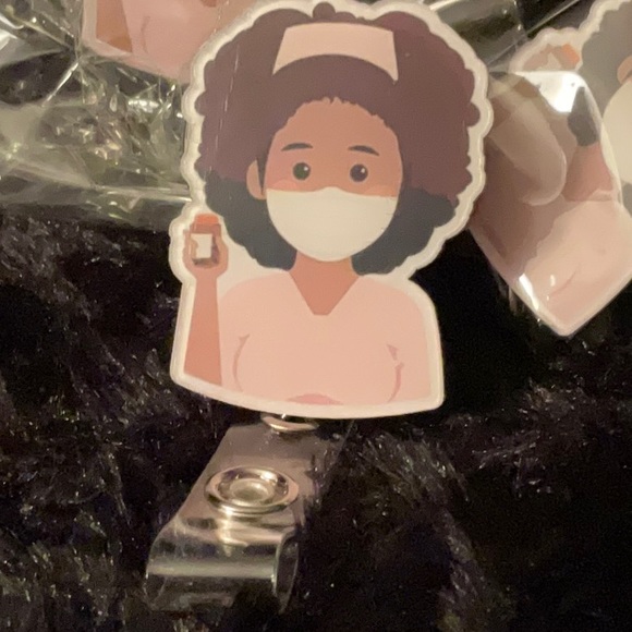 NURSE scrublife reel acrylic
nurse badge working ID card holder essential - Picture 2 of 6